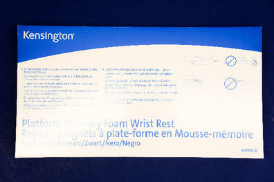 Kensington K62819US Platform Memory Foam Wrist Rest - Box of 5